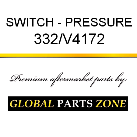 SWITCH - PRESSURE 332/V4172