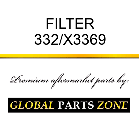 FILTER 332/X3369