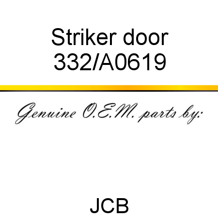 Striker, door 332/A0619