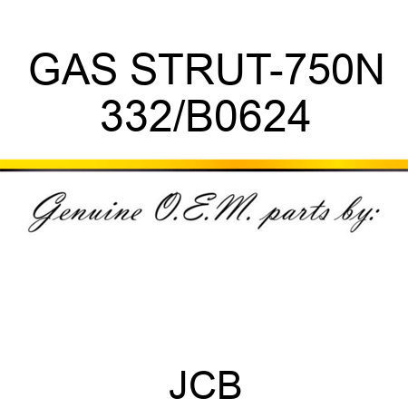 GAS STRUT-750N 332/B0624