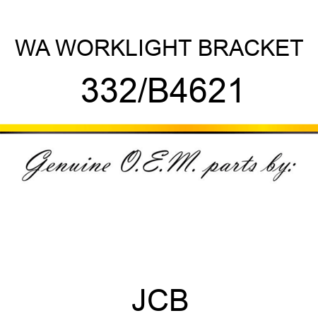 WA WORKLIGHT BRACKET 332/B4621