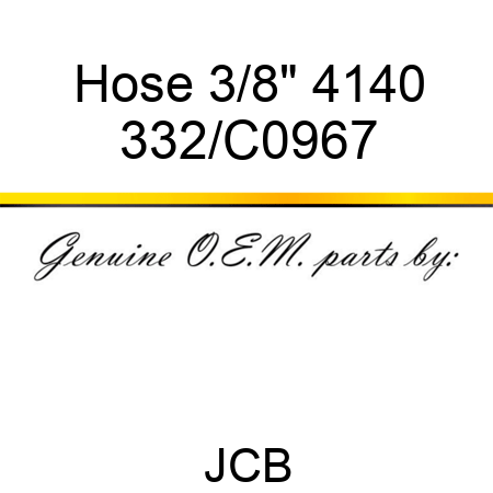 Hose 3/8