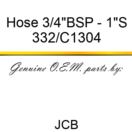 Hose 3/4