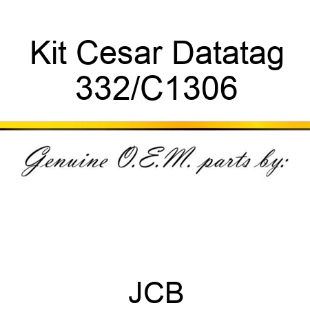 Kit Cesar Datatag 332/C1306