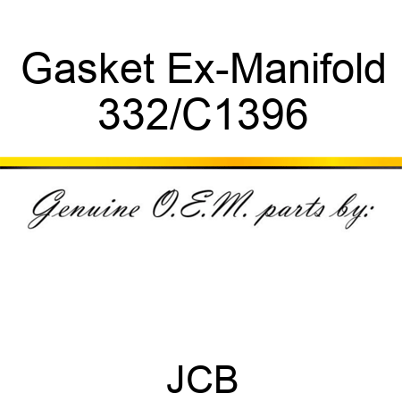 Gasket Ex-Manifold 332/C1396