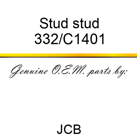 Stud stud 332/C1401