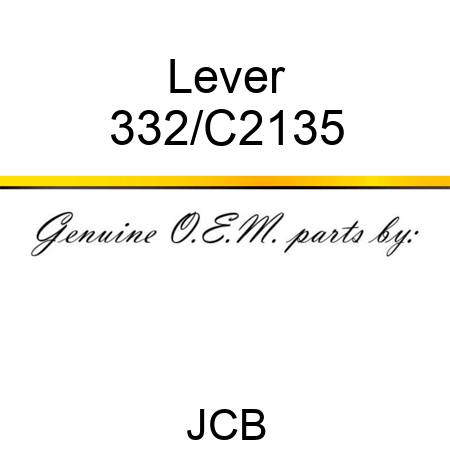 Lever 332/C2135