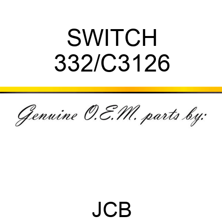 SWITCH 332/C3126