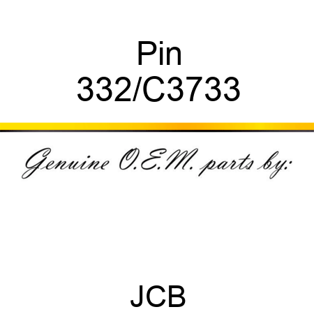 Pin 332/C3733