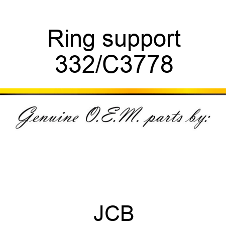 Ring support 332/C3778