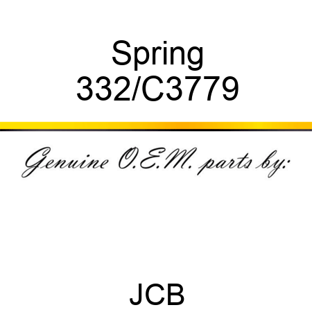 Spring 332/C3779