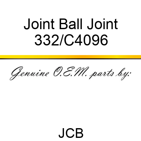 Joint Ball Joint 332/C4096
