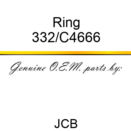 Ring 332/C4666
