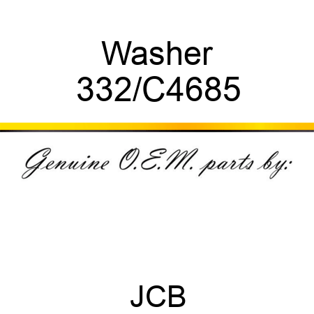 Washer 332/C4685