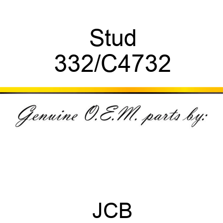 Stud 332/C4732