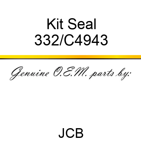 Kit Seal 332/C4943