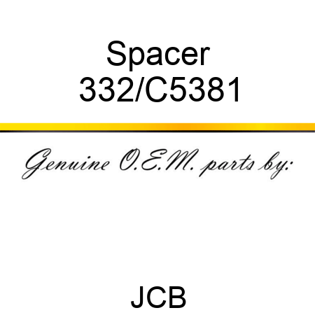 Spacer 332/C5381