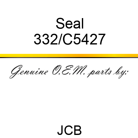 Seal 332/C5427