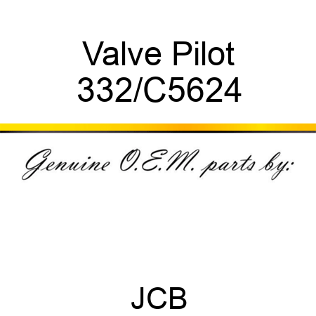 Valve Pilot 332/C5624