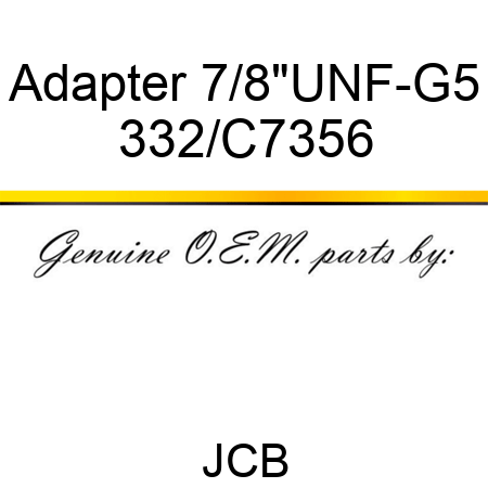 Adapter 7/8