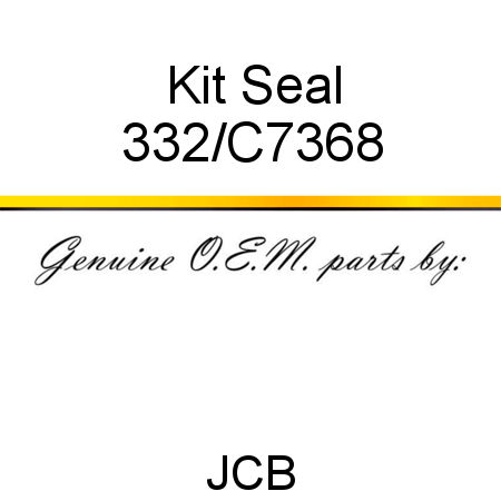 Kit, Seal 332/C7368