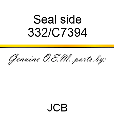 Seal side 332/C7394