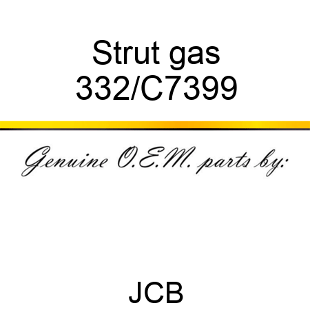 Strut gas 332/C7399