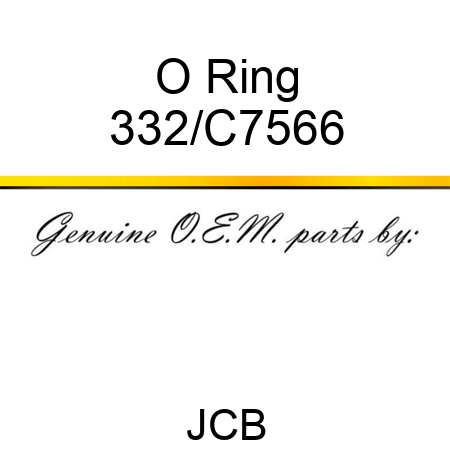 O Ring 332/C7566