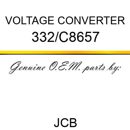 VOLTAGE CONVERTER 332/C8657