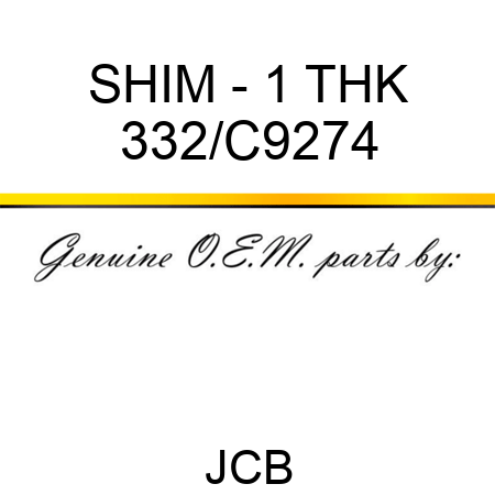 SHIM - 1 THK 332/C9274