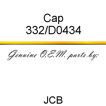 Cap 332/D0434