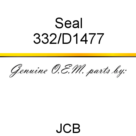 Seal 332/D1477