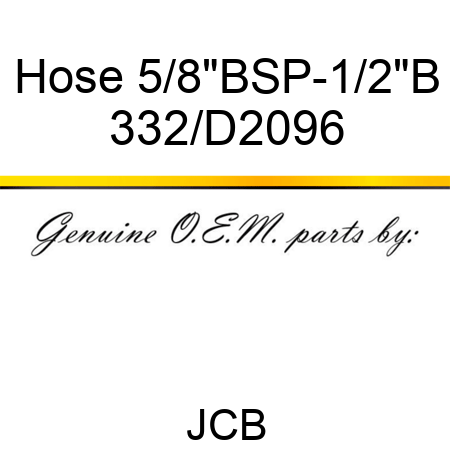 Hose 5/8