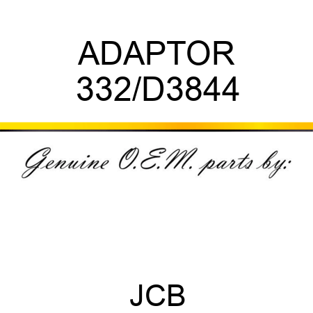 ADAPTOR 332/D3844