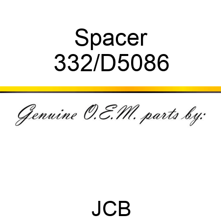 Spacer 332/D5086