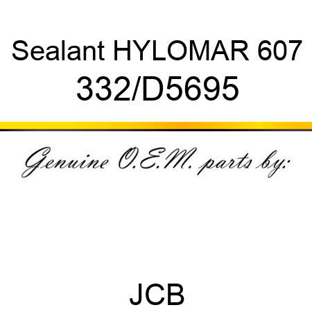 Sealant, HYLOMAR 607 332/D5695