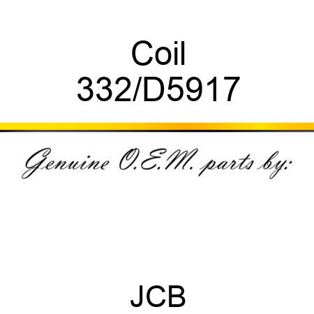 Coil 332/D5917