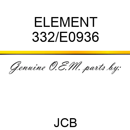 ELEMENT 332/E0936