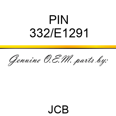 PIN 332/E1291