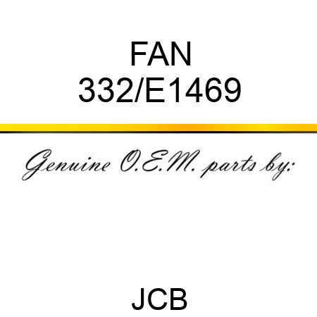 FAN 332/E1469