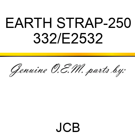 EARTH STRAP-250 332/E2532