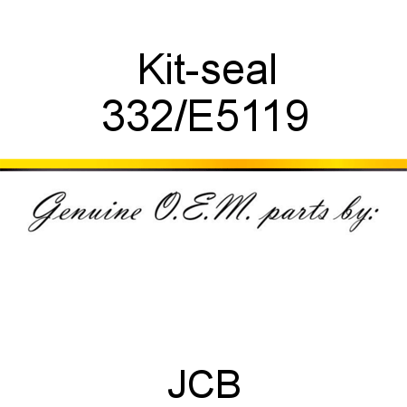 Kit-seal 332/E5119