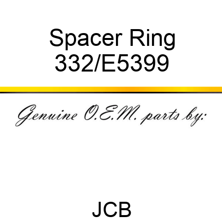 Spacer Ring 332/E5399