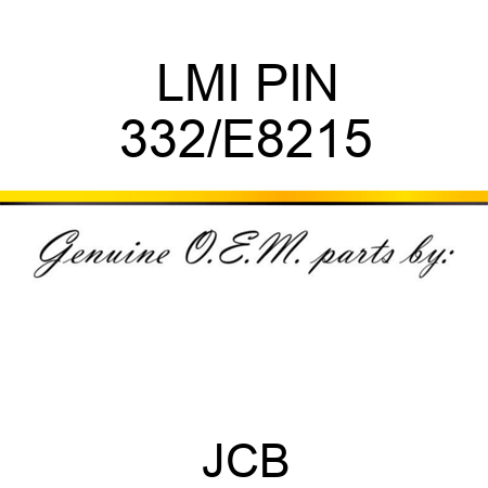 LMI PIN 332/E8215