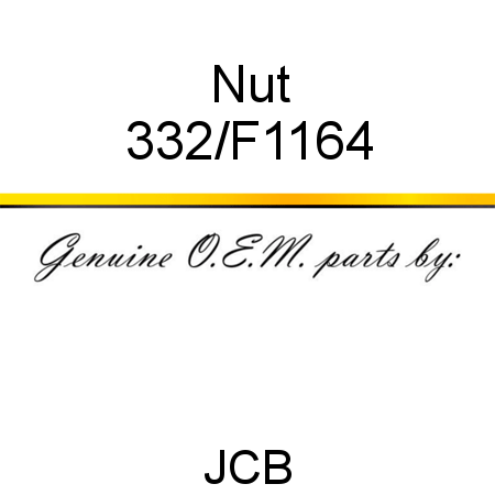 Nut 332/F1164