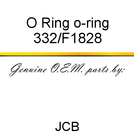 O Ring, o-ring 332/F1828