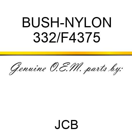 BUSH-NYLON 332/F4375
