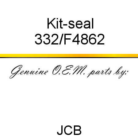 Kit-seal 332/F4862