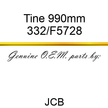 Tine 990mm 332/F5728
