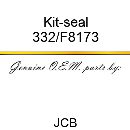 Kit-seal 332/F8173